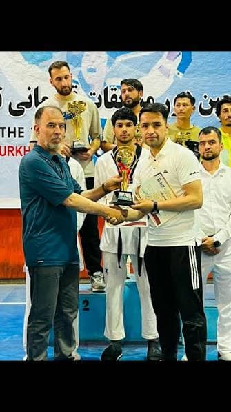 The conclusion of the Taekwondo “Gol-e-Sorkh Cup” competition with the championship victory of Parwan province.