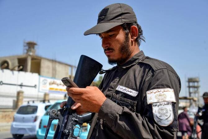 The Taliban have banned the use of smartphones in military centers