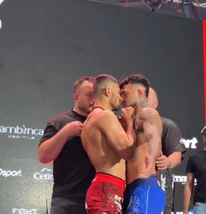 Wahidullah Nezhad was defeated by his Argentine opponent.