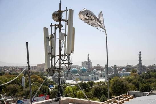 The decision to cut fiber-optic internet in Kabul by the Taliban.