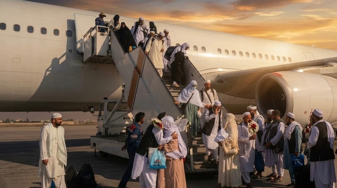 طالبان د حاجیانو ۹۶ میلیونه افغانۍ پاتې شوې پیسې بېرته ورکوي.