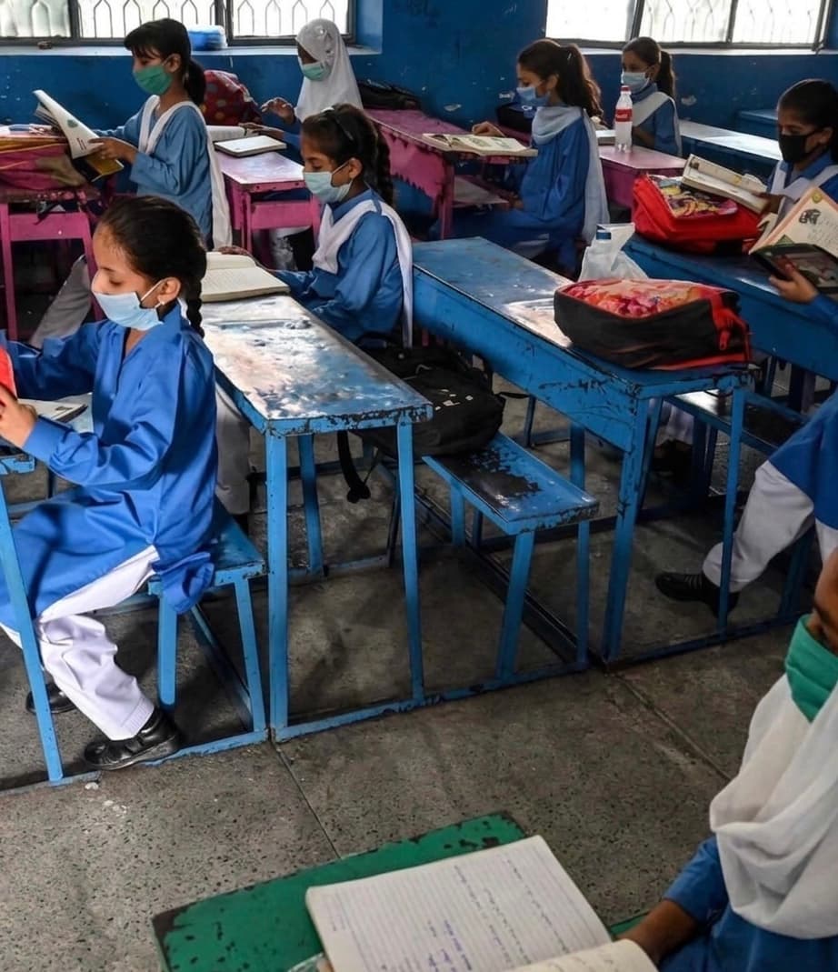 In Pakistan, 25 million children are deprived of education.
