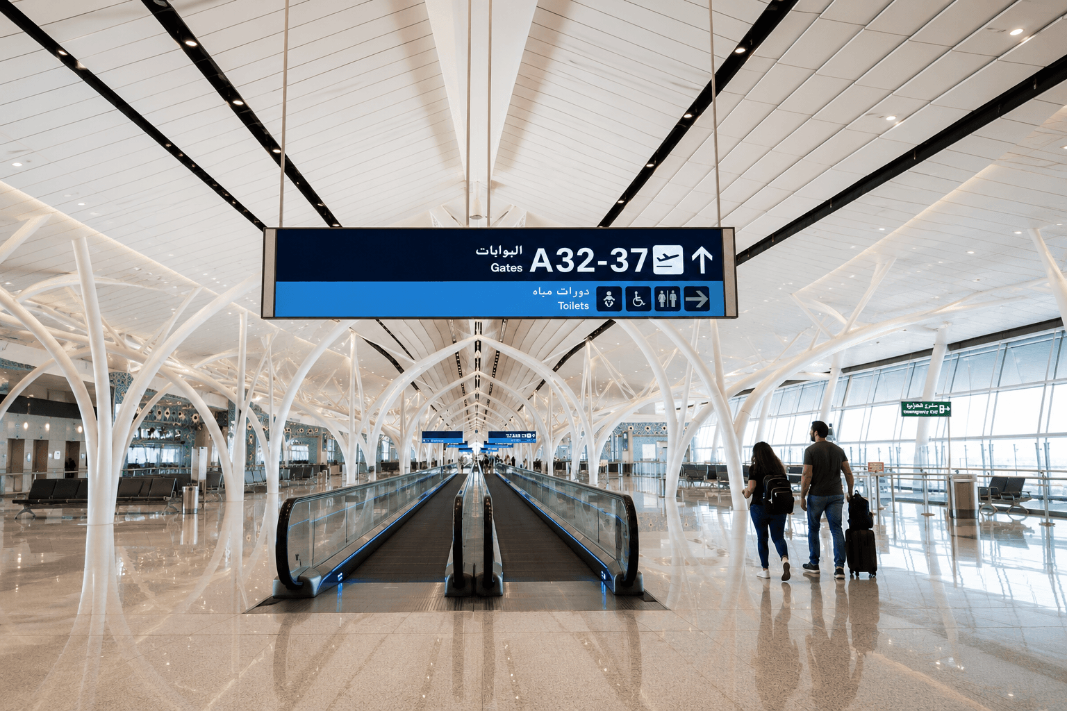 Saudi Arabia’s airports handled more than 110 million passengers in 2025.