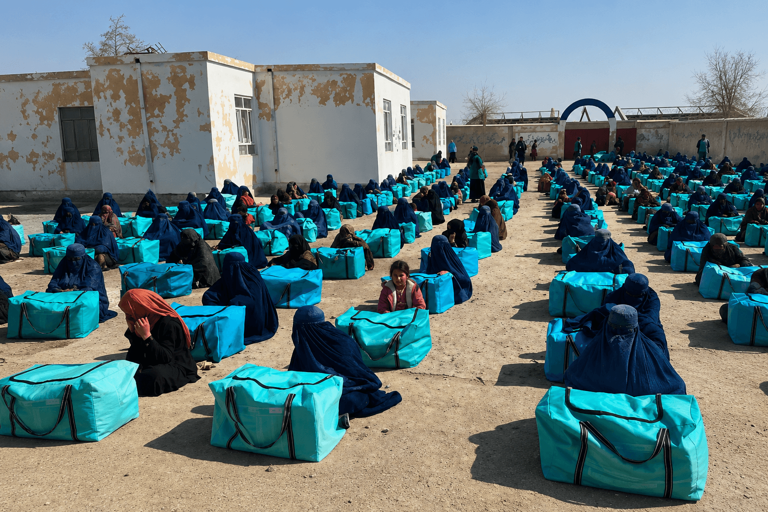 Humanitarian aid crisis in Afghanistan: The U.S. says the Taliban Is responsible.