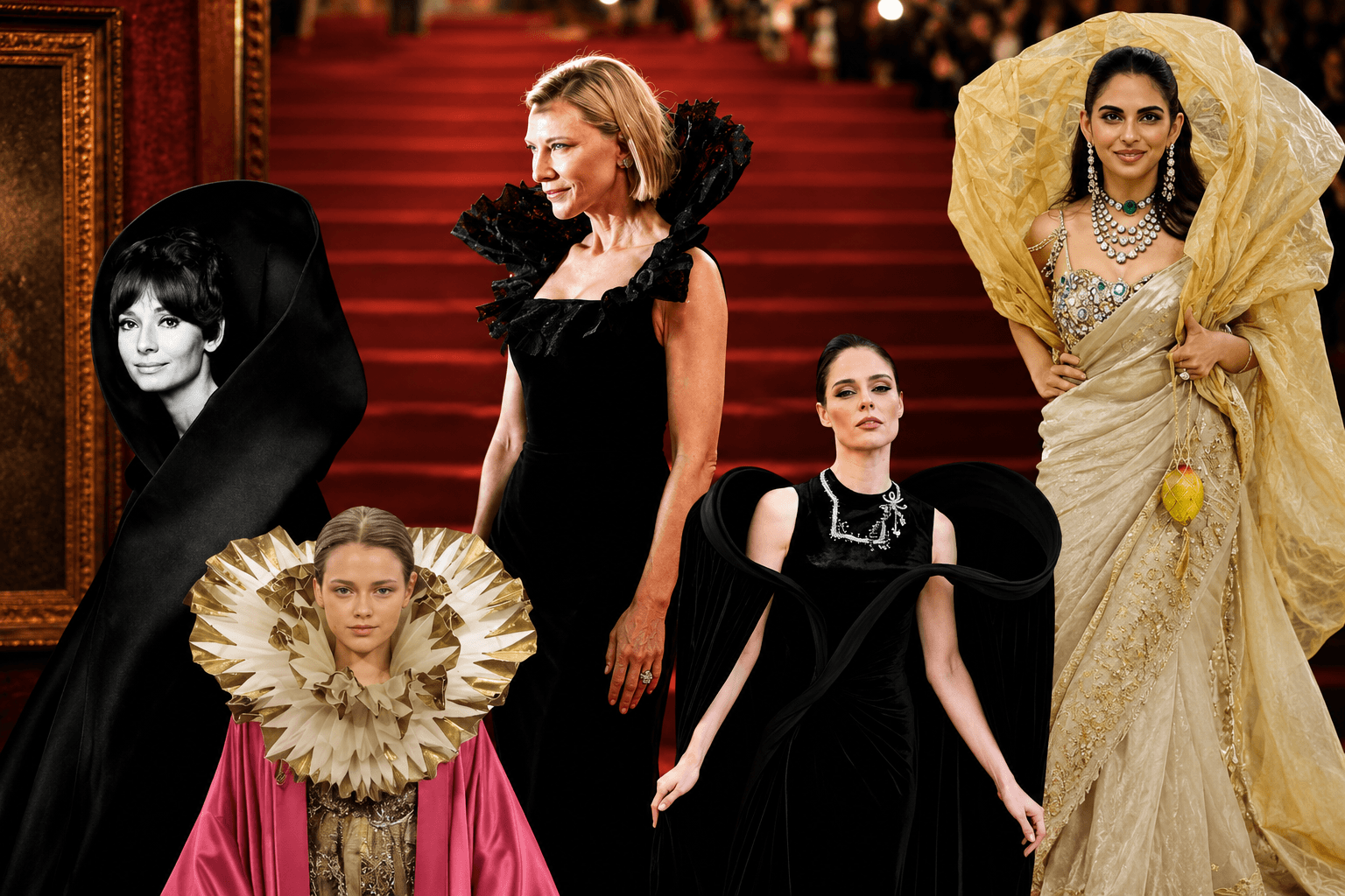 The return of Renaissance splendor to today’s red carpets: Fashion that resembles works of Art.