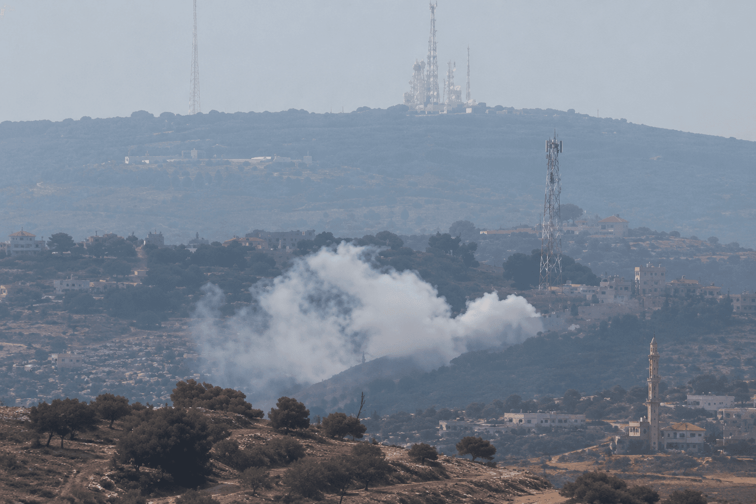 Israel reports strikes on 150 Hezbollah-Linked targets in southern lebanon.