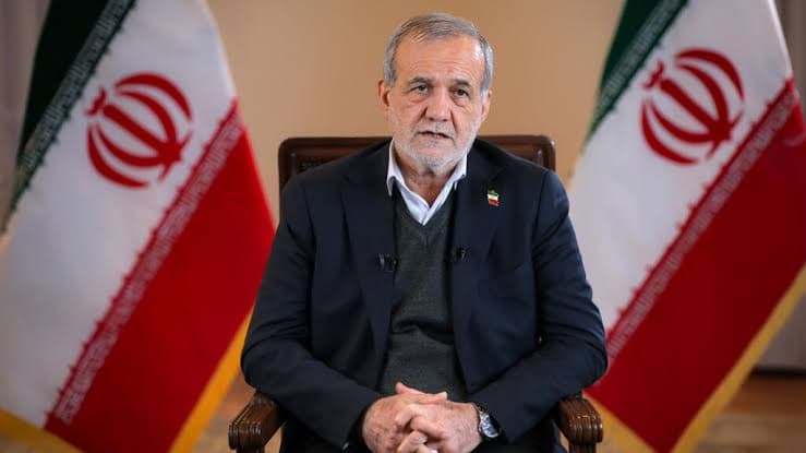Pezeshkian: Iran will continue to resist any form of pressure and threat.