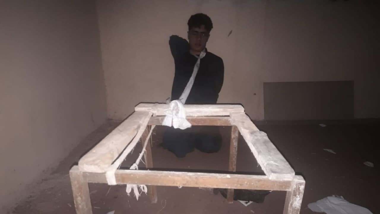 Mahran Popal has published an image of his detention and torture by the Taliban.