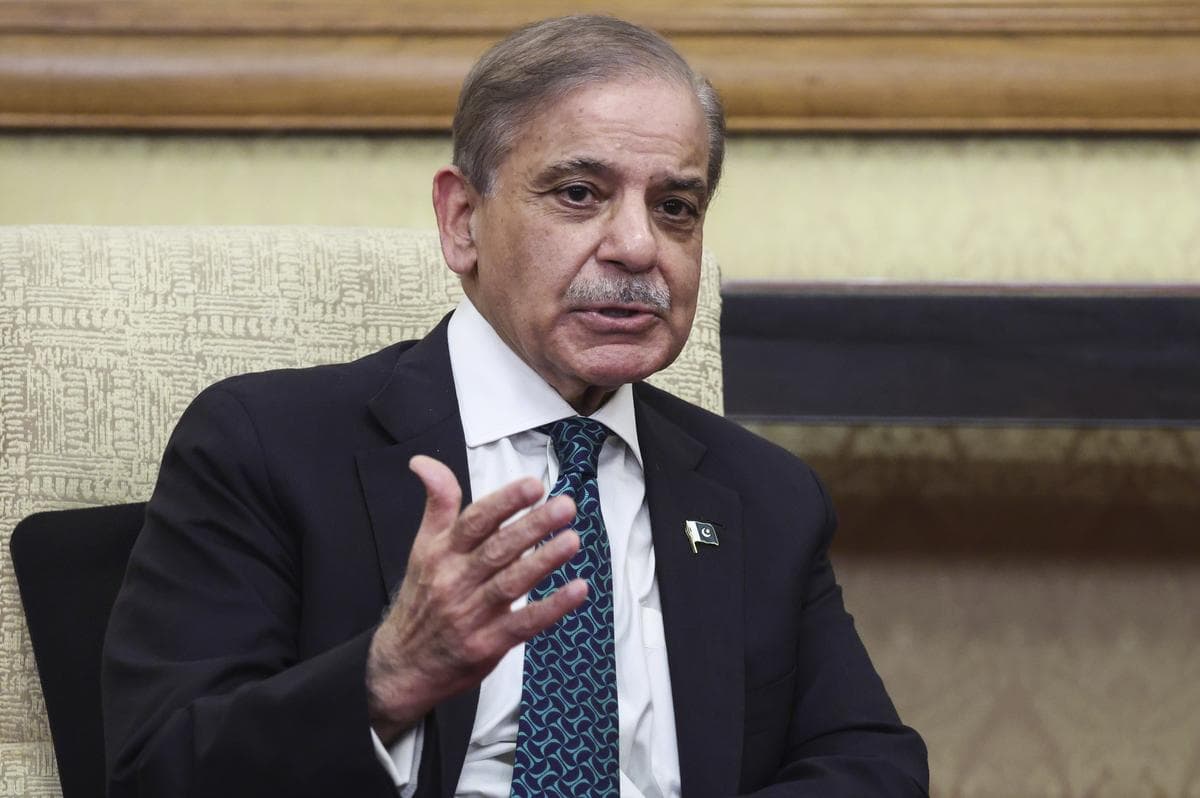 شهباز شريف: ٢٠۴ ميليون مهاجر افغان را از پاكستان اخراج كرديم.