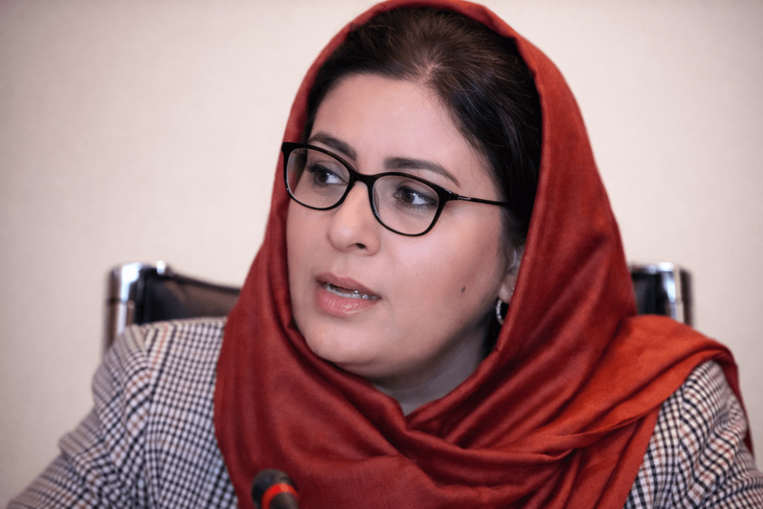 Asila Wardak: Now, pilots, doctors, and engineers have turned to tailoring for survival.