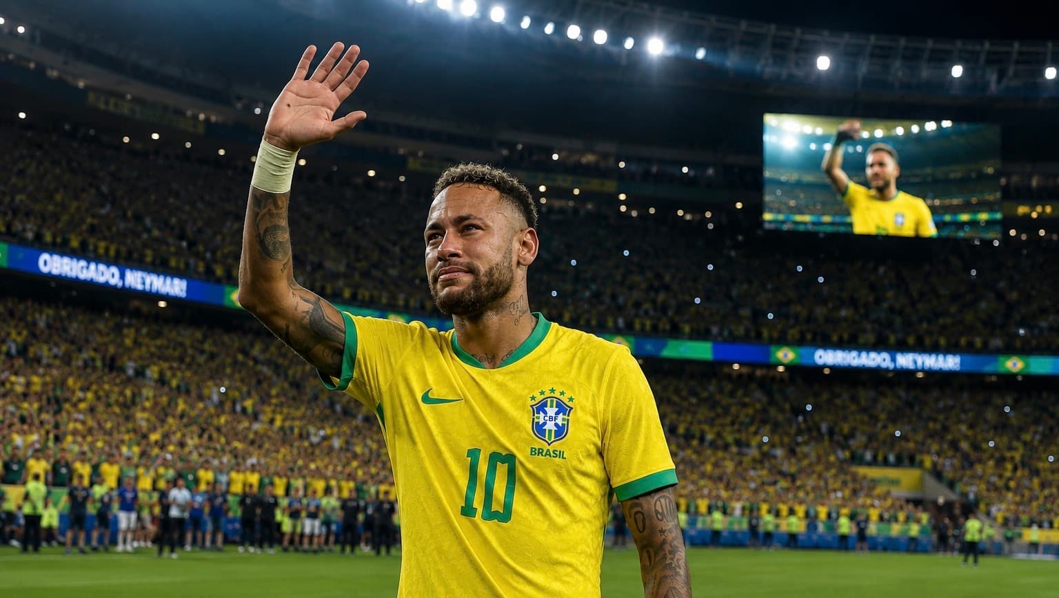 After, Brazil eliminated from the World Cup; Neymar bids farewell to the national team.