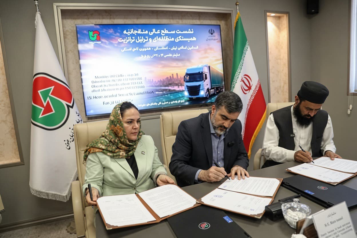 Iran, Afghanistan, and Tajikistan agree to launch a joint Transit route.