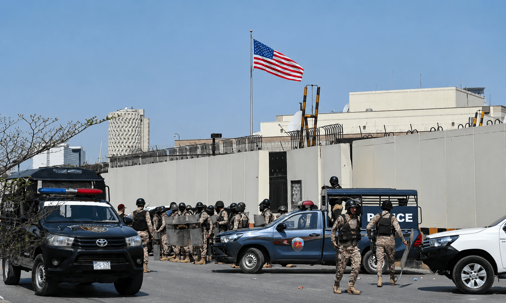 The United States has closed its consulate in Peshawar.