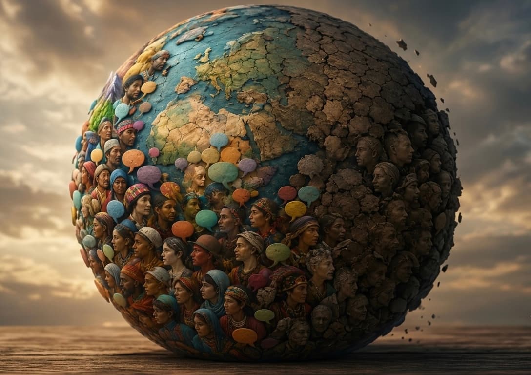 پژوهش تازه؛ شمار زبان هاى جهان از ده ها هزار به حدود ۷۵۰۰ زبان رسيده است.