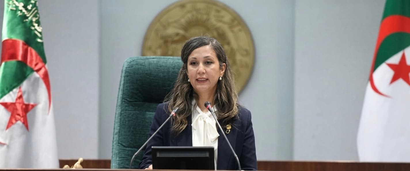 For the first time, a woman takes the helm of Algeria’s parliament.