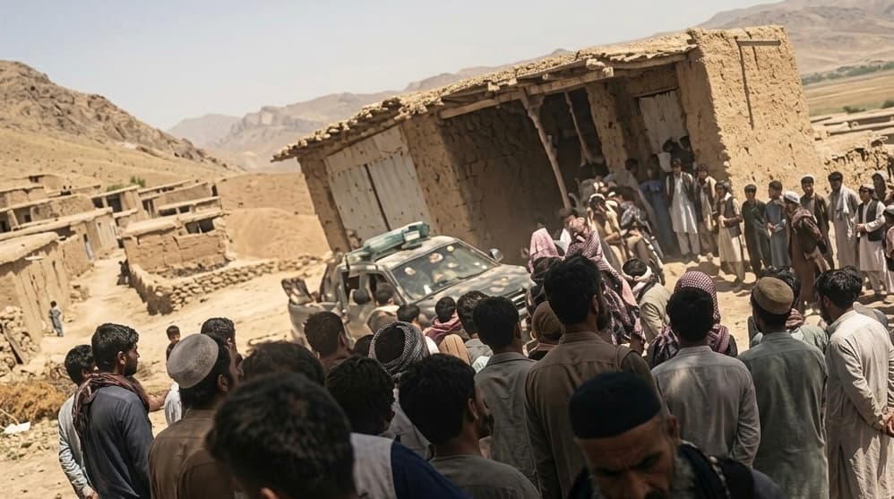Protest by Yaftal residents in Badakhshan following allegation of a woman being subjected to a physical search.