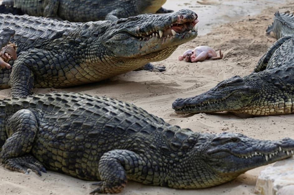 Israeli court halts plan to use crocodiles around prison housing palestinians.