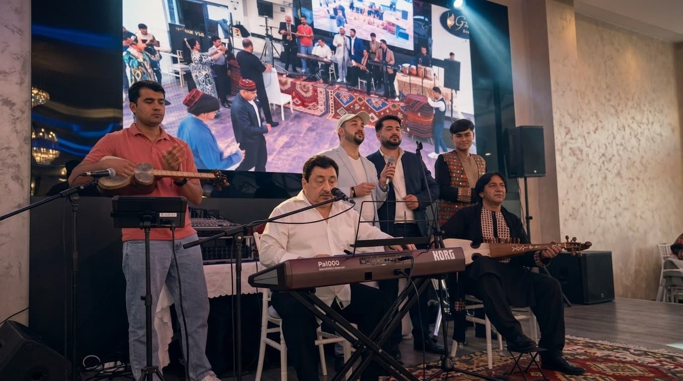 شب فرهنگى اوزبيک هاى افغانستان در آلمان برگزار شد.