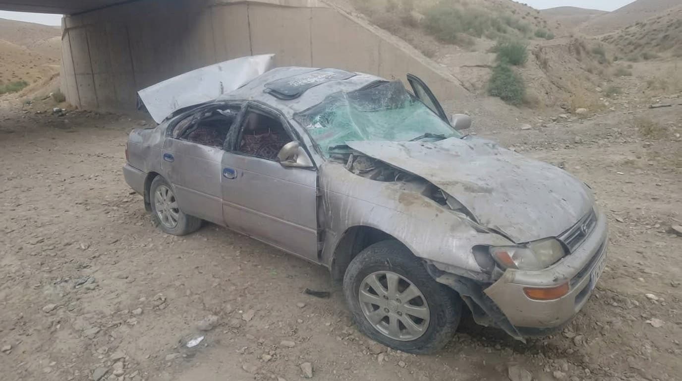 Traffic accident in Samangan: Three killed and three others injured.