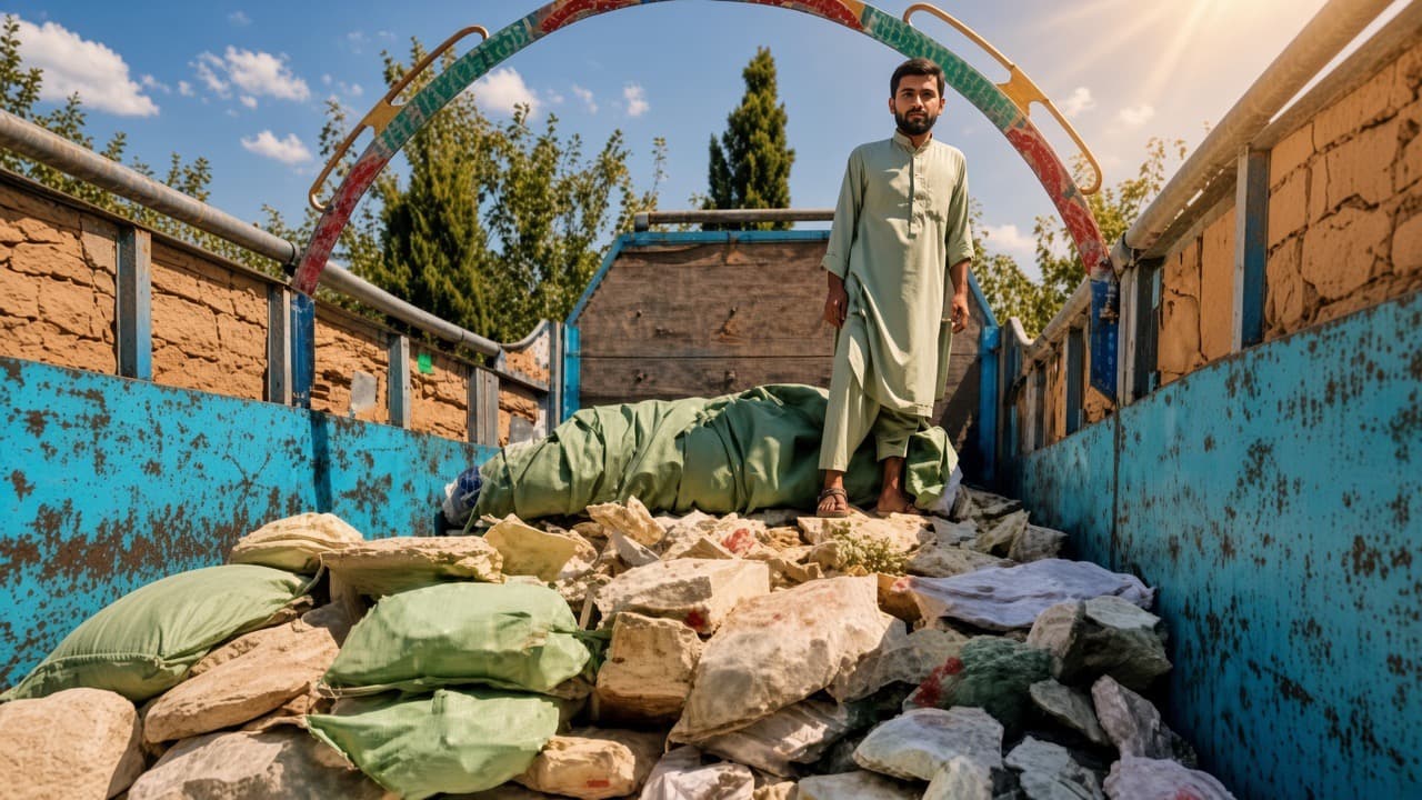 Continued smuggling of Helmand marble to Pakistan despite border closure.