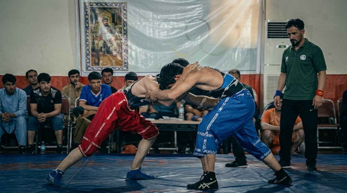 Zurkhaneh sports and traditional wrestling competitions begin in Kabul.