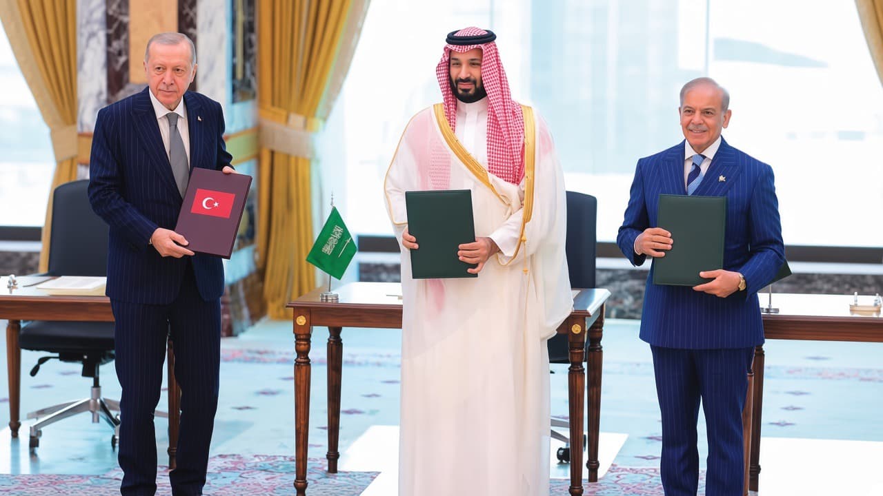 Turkey, Saudi Arabia, and Pakistan to hold first meeting of the “Mecca joint defense pact.”