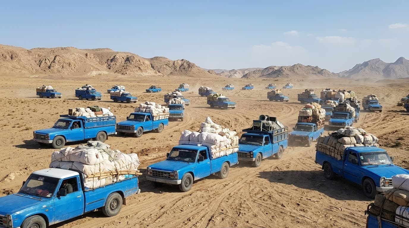 Taliban: We have seized more than 20 Tonnes of smuggled imported and exported goods in Helmand.