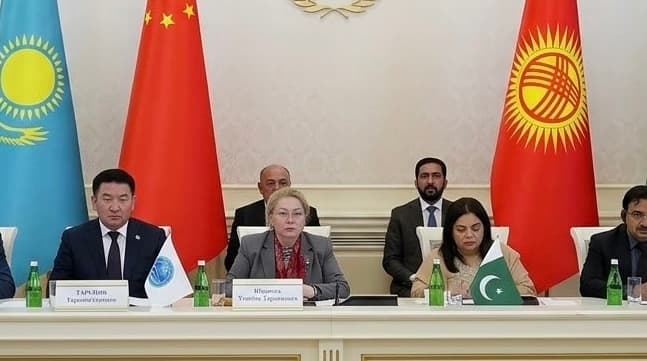 نشست سازمان همکاری شانگهای در بیشکک، بدون حضور نماینده طالبان، آغاز شد.