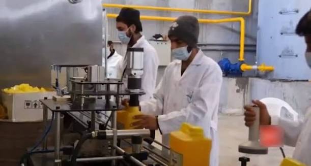 In Kandahar, 24 oil production factories produce 50,000 tons of oil each.