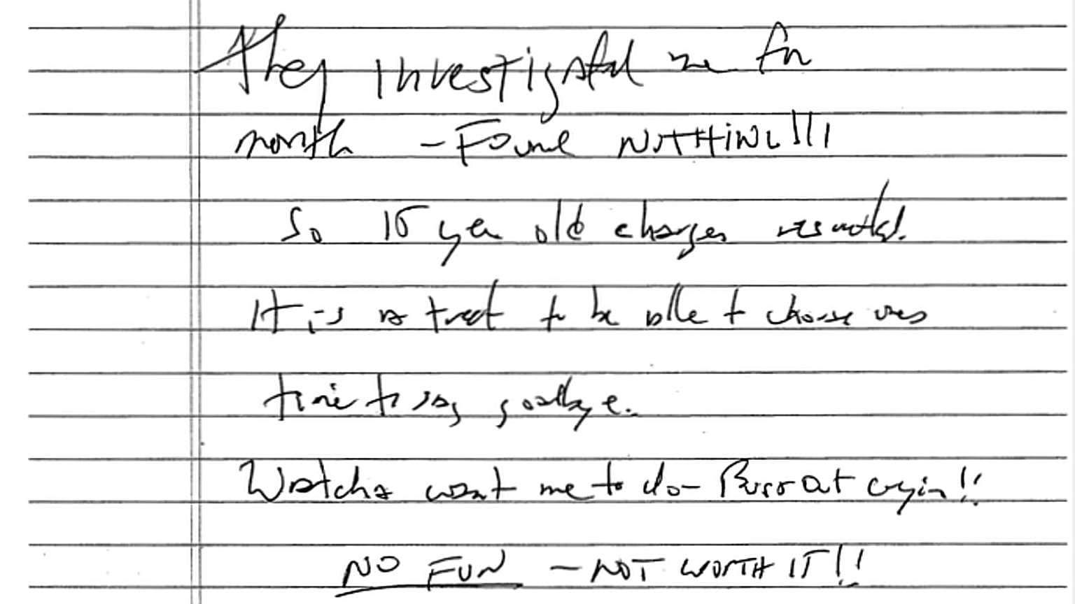 Epstein’s controversial letter was revealed before his death.