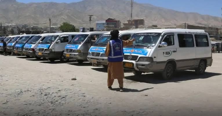 The Taliban have suspended the operation of Tunis vehicles and private cars on 14 routes in Kabul.