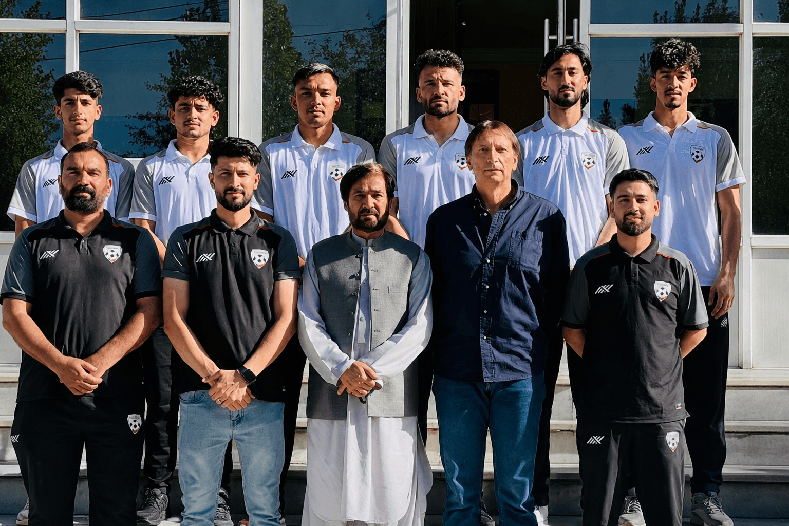 The Afghanistan National Football Team Departs for the Maldives to Participate in a Four-Nation Tournament.