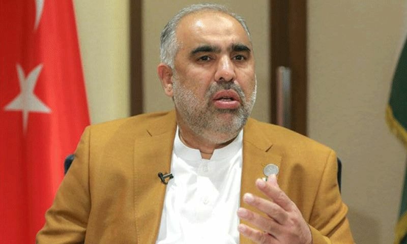 اسد قيصر: پنجاب پوليسو ګلګت بلتستان ته زما د ټاكنيز سفر مخه نيولې.