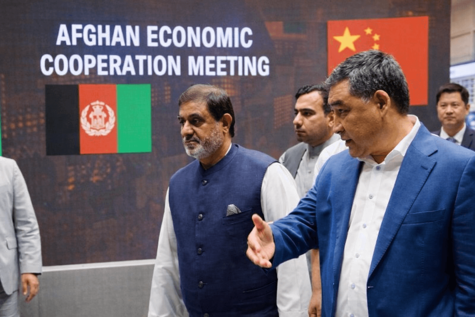 At the Shanghai Cooperation Organization exhibition, emphasis was placed on strengthening and expanding Afghanistan’s economic cooperation.