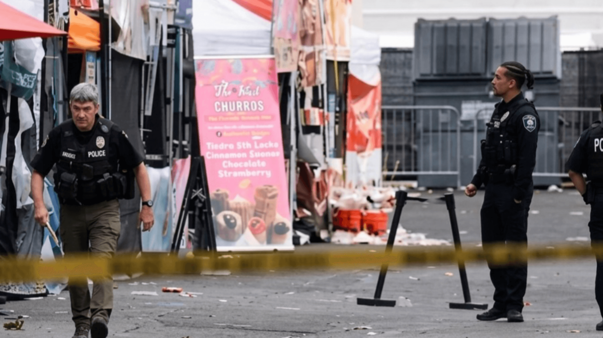 Deadly shooting at U.S. food festival leaves two dead and five injured.
