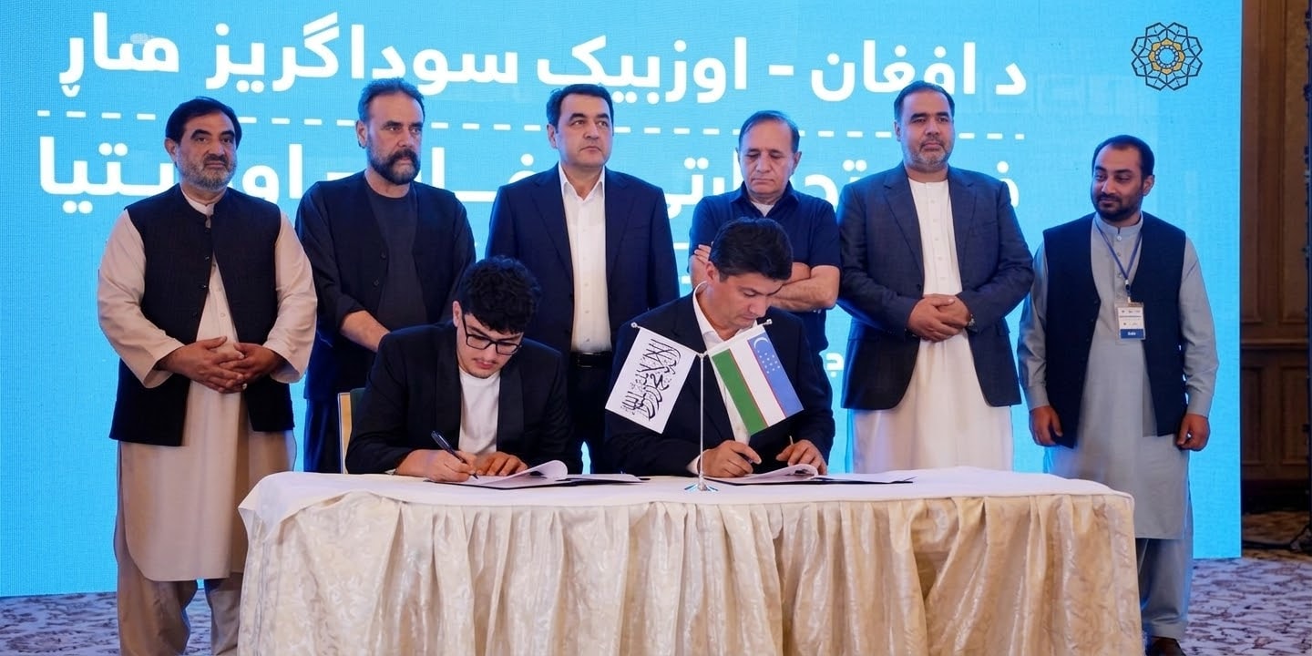 Taliban announce signing of $200 Million agreements with Uzbekistan.