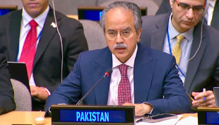 Pakistan’s representative: The Taliban have links with terrorist groups.