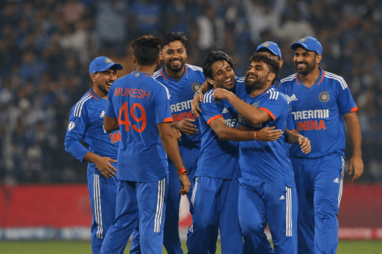 Afghanistan also suffered defeat in the final match against India, and the series concluded with a 3–0 result in favor of India.