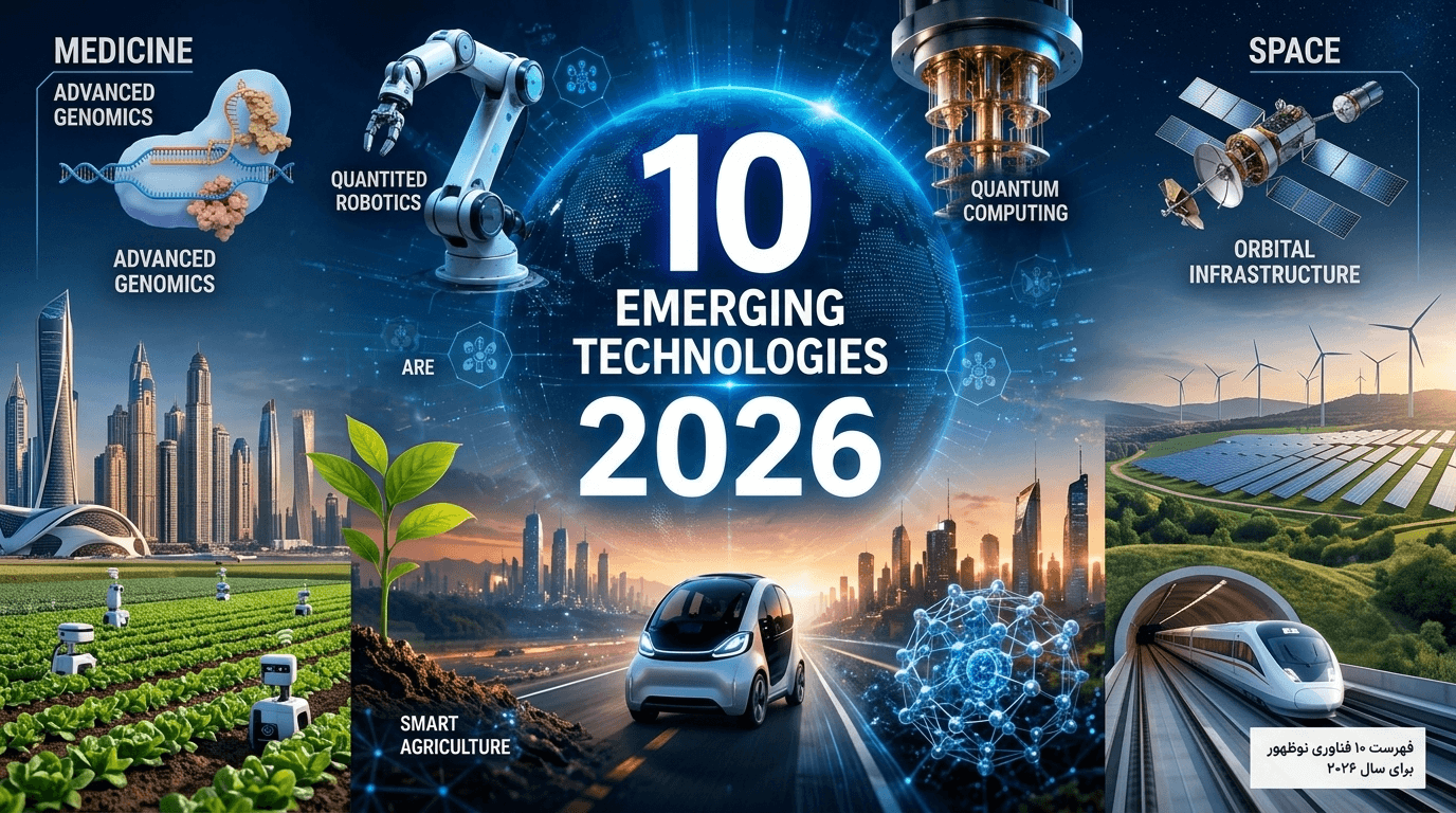 Scientists unveiled the list of the 10 emerging technologies in the world for 2026.