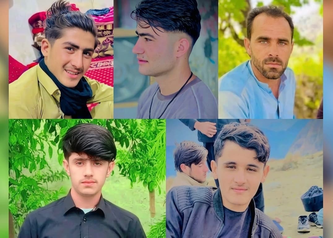 Sources: Five young men from Nangarhar were killed at the Afghanistan–Iran border.