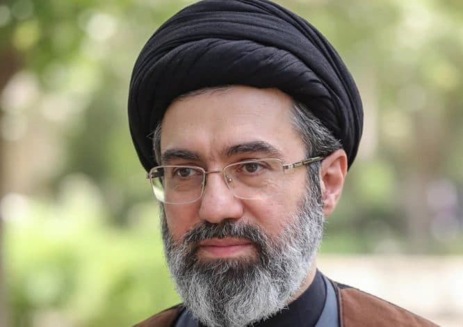 Mojtaba Khamenei did not attend his father’s funeral ceremony.