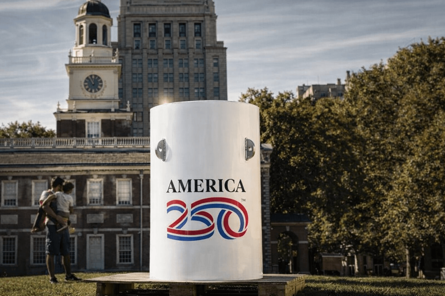 The United States has buried a “time capsule” to be opened in 250 years.