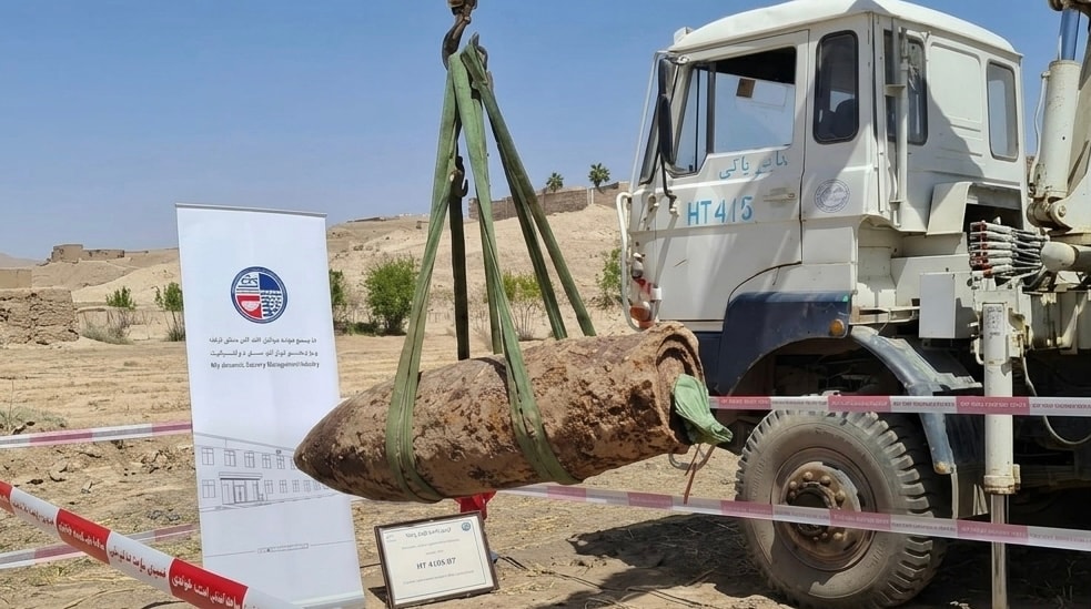 طالبان:ماین ۵۰۰ کیلویی در کندهار بهگونهٔ مصئون خنثی شد.