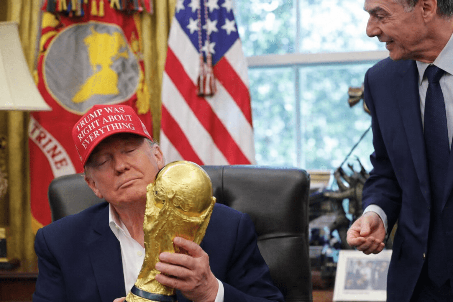 Trump to attend FIFA World Cup final.