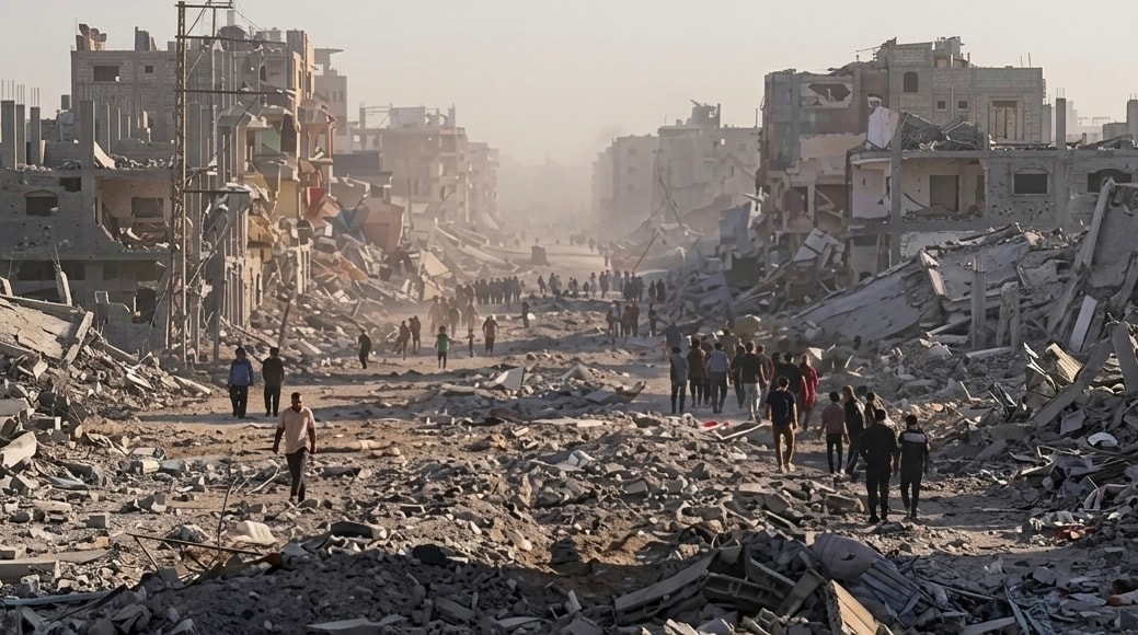 Israeli airstrike on a funeral procession in Gaza leaves 8 people dead.