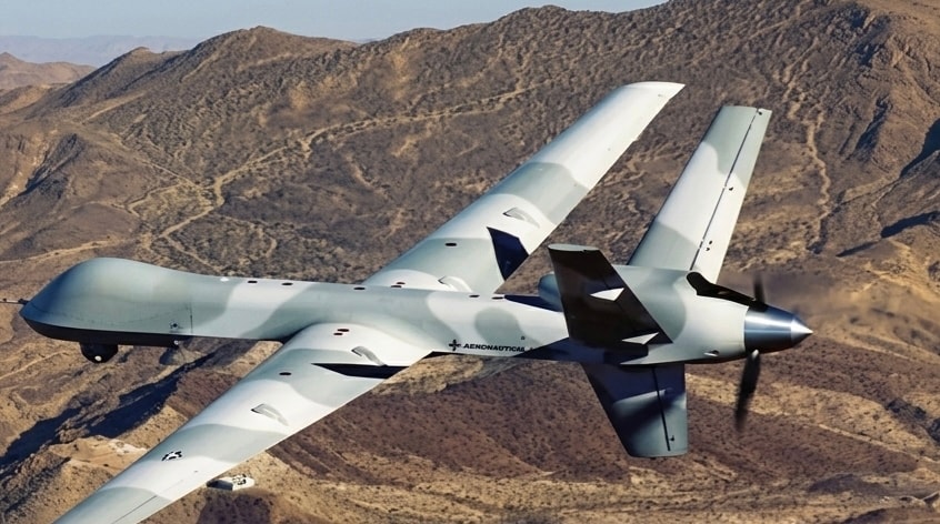 Pakistani Drones patrol the skies over Paktia.