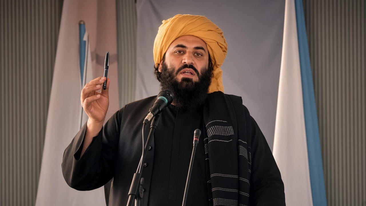 The vehicle belonging to the Taliban’s mayor in Faizabad was targeted in an attack.