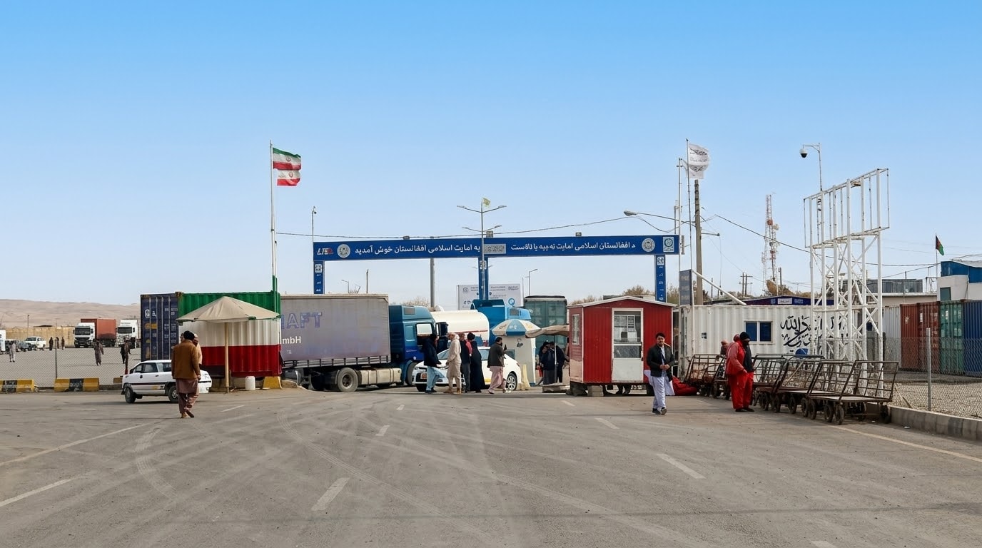 Transit traffic at the Dogharoun–Islam Qala border crossing has increased by 100 percent.