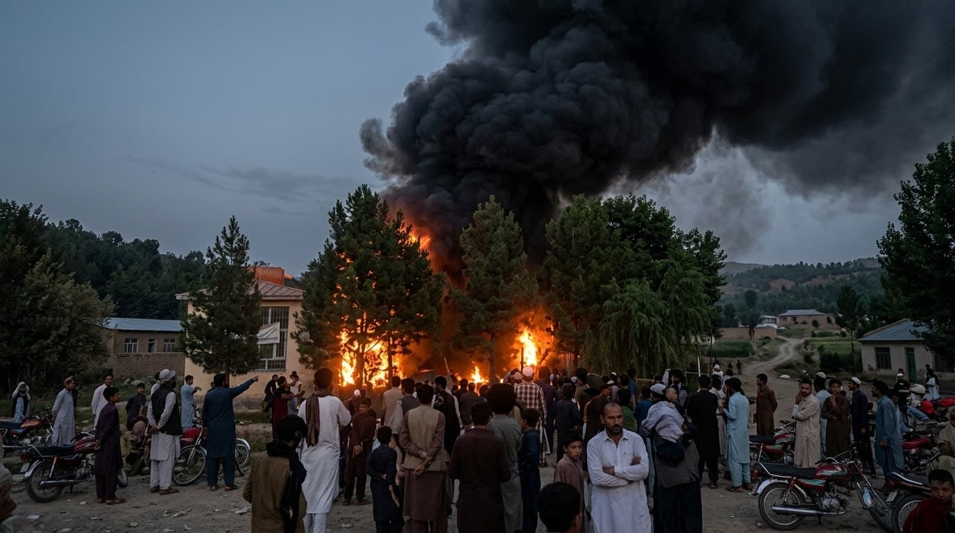 اروزګان کې اورلګېدنې درې کسان ټپیان کړي او مالي زیانونه یې اړولي.