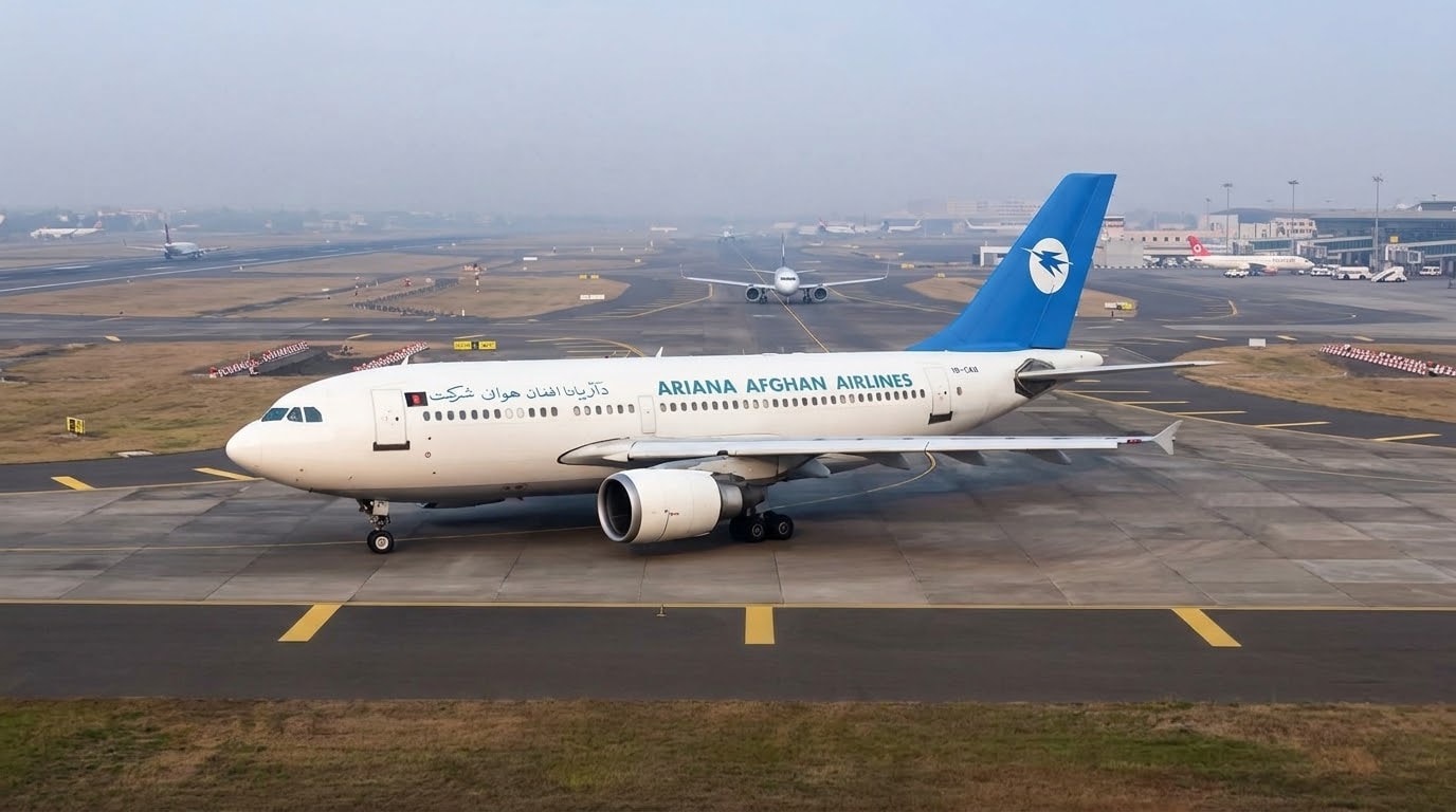 Ariana Afghan airlines has ended the monopoly of a Pakistani company over its systems.